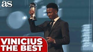 DISCURSO COMPLETO VINICIUS PREMIO THE BEST 2024 hoy | Real Madrid