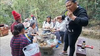 New Year's Day Bbq at Quarry Bay Hongkong Ivycar Teodoro