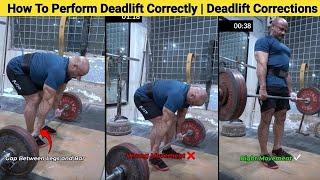 How To Perform Deadlift Correctly | Deadlift Corrections | Mukesh Gahlot #youtubevideos