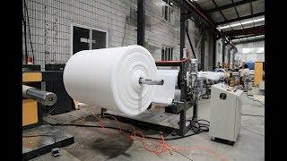 pe foam film production machine