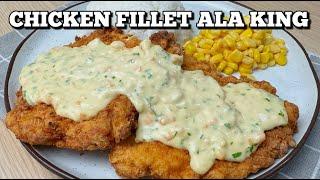 CHICKEN FILLET ALA KING | HUNGRY MOM COOKING