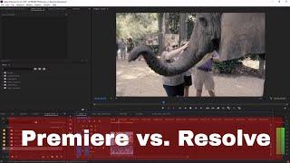 Premiere vs Resolve - Video Editing Software Comparison