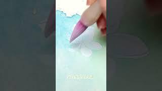Expressive watercolor freehand brushwork | Eastern Aesthetics