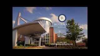Rothman Orthopaedic Hospital commerical