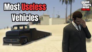 MOST USELESS VEHICLES IN GTA