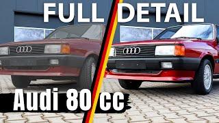 Audi 80 CC First Full Detail in 33 Years