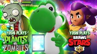 Yoshi plays - 2 MOBILE GAMES !!!