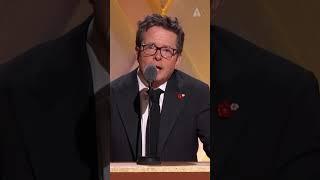 Michael J. Fox Receives the Jean Hersholt Humanitarian Award | 13th Governors Awards