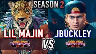 Tekken 8  LIL MAJIN (King) vs JBUCKLEY (Steve)  Tekken 8 (SEASON 2) High Level Gameplay