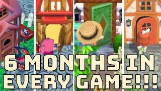 I Played EVERY Animal Crossing EVERY Day for 6 Months! (Half Way There!)