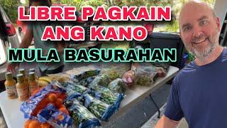 Dumpster diving Wala ng Babayaran si kano Libre Pagkain Mula basurahan