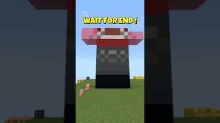 Making Technoblade Statue #shorts #minecraft #buildhacks #gaming #minecrafttutorial #viralshorts