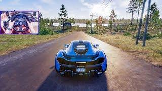 McLaren P1 | The Crew 2 Realistic Cruise with Logitech G29 wheel