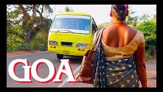 How CHEAP is GOA? पालोलेम गोवा | Bus to Agonda | Palolem Beach Hut | भारत में अमेरिकी