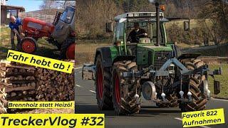 TreckerVlog#32 Brennolz machen mit Fahr und Stihl