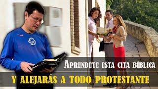 Con esta cita bíblica te defiendes de los protestantes cuando llegan a tu casa | PADRE LUIS TORO