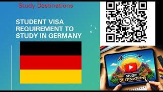 Student Visa Requirement to study in Germany. Free Tuition Programs