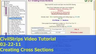 03_22_11 Creating Cross Sections