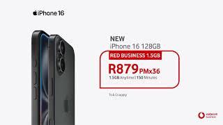 Get the iPhone 16 for your business - in stores now!