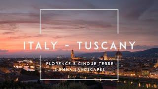 Italy Tuscany - Florence, Cinque Terre, Sienna surrounding - Time-lapse 4k