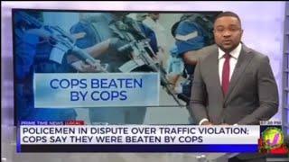 JAMAICAN COPS BEATEN BY OFF DUTY COPS ONLY IN  JUST WATCH & LISTEN