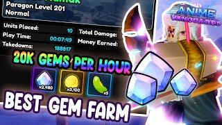 Best Gem Farm - This is Why You Should Continue Paragon Mode in Anime Vanguard Update 0.5