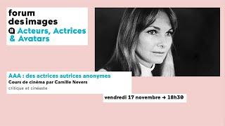 AAA : des actrices autrices anonymes