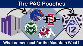 PAC-12 Poaching Four Mountain West Schools - What Comes Next for the MWC and PAC?