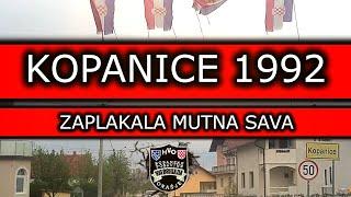 KOPANICE 1992 - ZAPLAKALA MUTNA SAVA (HVO 106 ORAŠJE)