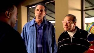 The Sopranos - Patsy and Burt failed extortion attempt at "Starbucks"