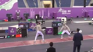 Riyadh World Championships 2024 CMS - L16 - Robert Wang USA v Kim Doyeon KOR