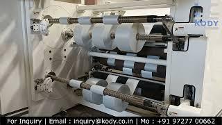 Turret Slitter Rewinder Machine For Paper, Flexible Packaging Film, Laminates & Foil