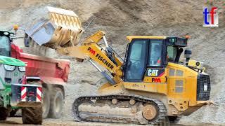 CATERPILLAR 963K & JOHN DEERE 6210R Earthworks / Erdbau, Sirnau, Germany, 2018.