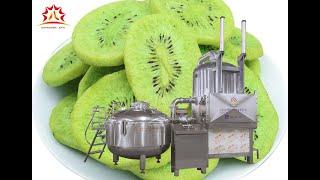 Fruit Vegetable Chips Vacuum Fry Food Processing Machinery