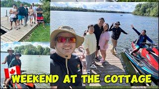 COTTAGE LIFE / WEEKEND FUN #cottagelife #jetski #canadian