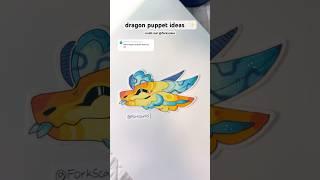 Dragon Puppet Ideas  Credit me ! #dragonpuppet #paperdragon