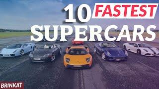 TOP 10 FASTEST SUPERCARS 2020 UPDATED