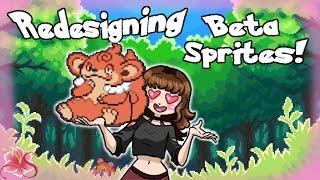 Gen 3 Beta Sprites are so CUTE! | Reaction and Speed Draw