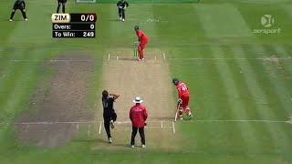 New Zealand vs Zimbabwe 1st ODI 2012 at Dunedin | Match Highlights