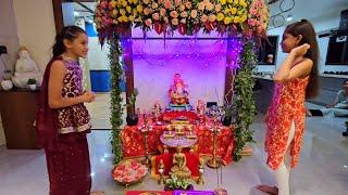 GANPATI BAPA MORYA  || Nandini Rajput || #youtube #vlog #ganpati #nandini091013