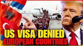 12 European Countries with the MOST US VISA REJECTIONS – #3 Will Shock You!