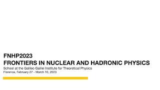 F.Becattini: "Quantum Thermodynamics and Relativistic Hydrodynamics for Relativistic ..."-Lecture I