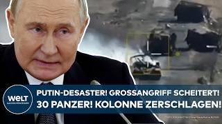 UKRAINE-KRIEG: Desaster für Putin! Großangriff der Russen abgewehrt! Panzerkolonne zerschlagen!