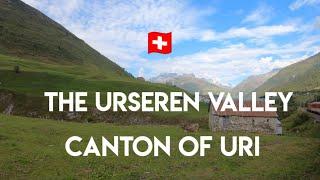 The Urseren Valley, Canton of Uri, Switzerland