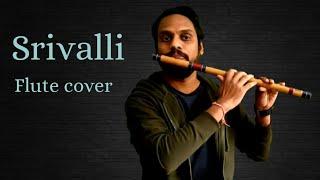 Srivalli | Pushpa: The Rise | Flute cover | Akhilesh Flute | Sreekumar |Allu Arjun| FLUTE TUTORIAL