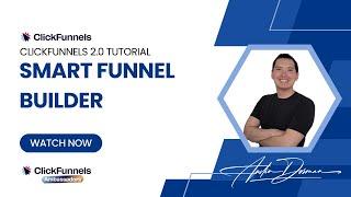 How To Use The Smart Funnel Builder Feature - ClickFunnels Tutorial