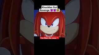 Knuckles Beats Up Sonic