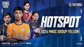 Group yellow Hotspot | PUBG MOBILE ESPORTS