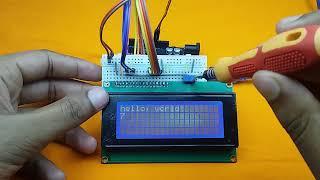 How to use 20x4 LCD Display with Arduino | With Code and Diagram