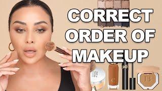 Correct Order Of Makeup Application For Beginners | Nina Ubhi